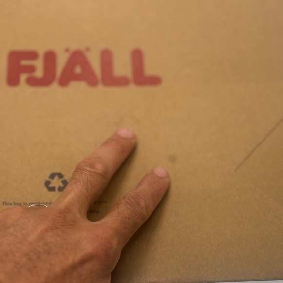 Fjällräven Brown Paper Shopping Bag - Picture 3 of 6